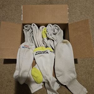 Box of men's socks